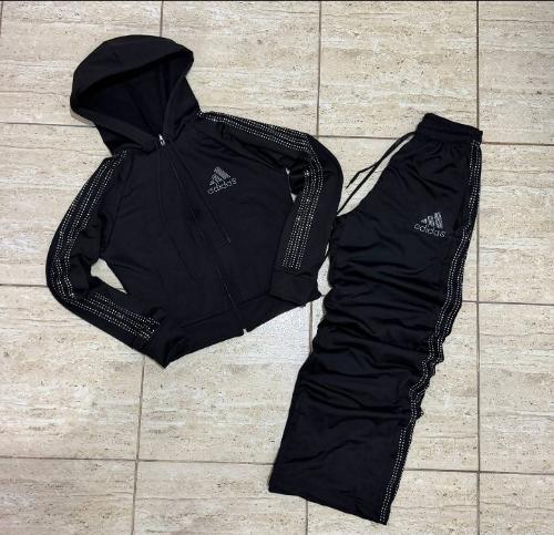 Conjunto Strass Add en Negro