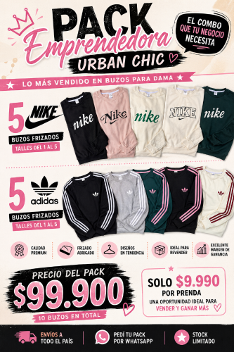  Pack Emprendedora Urban Chic