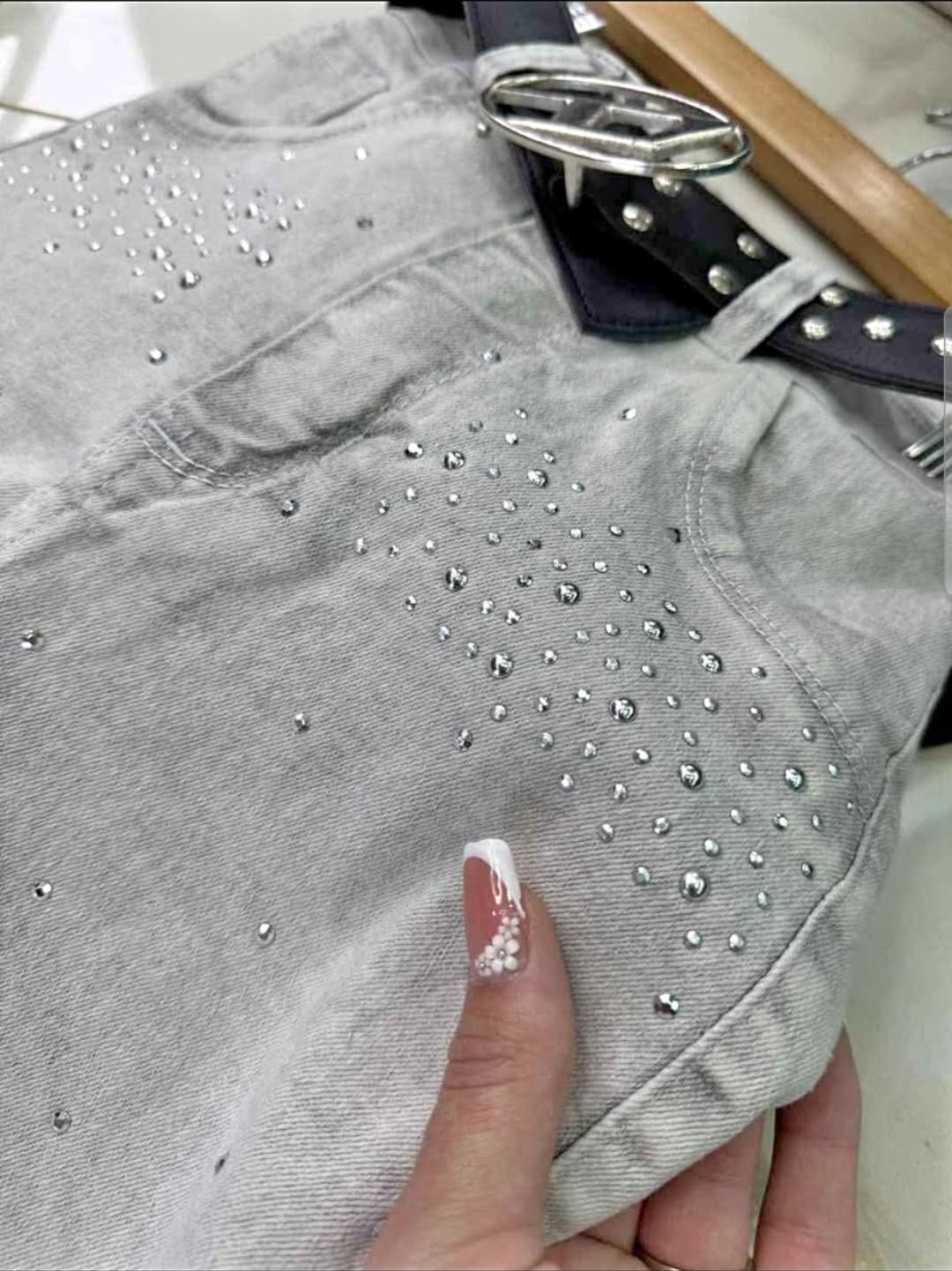 Jeans con Strass - Imagen 3