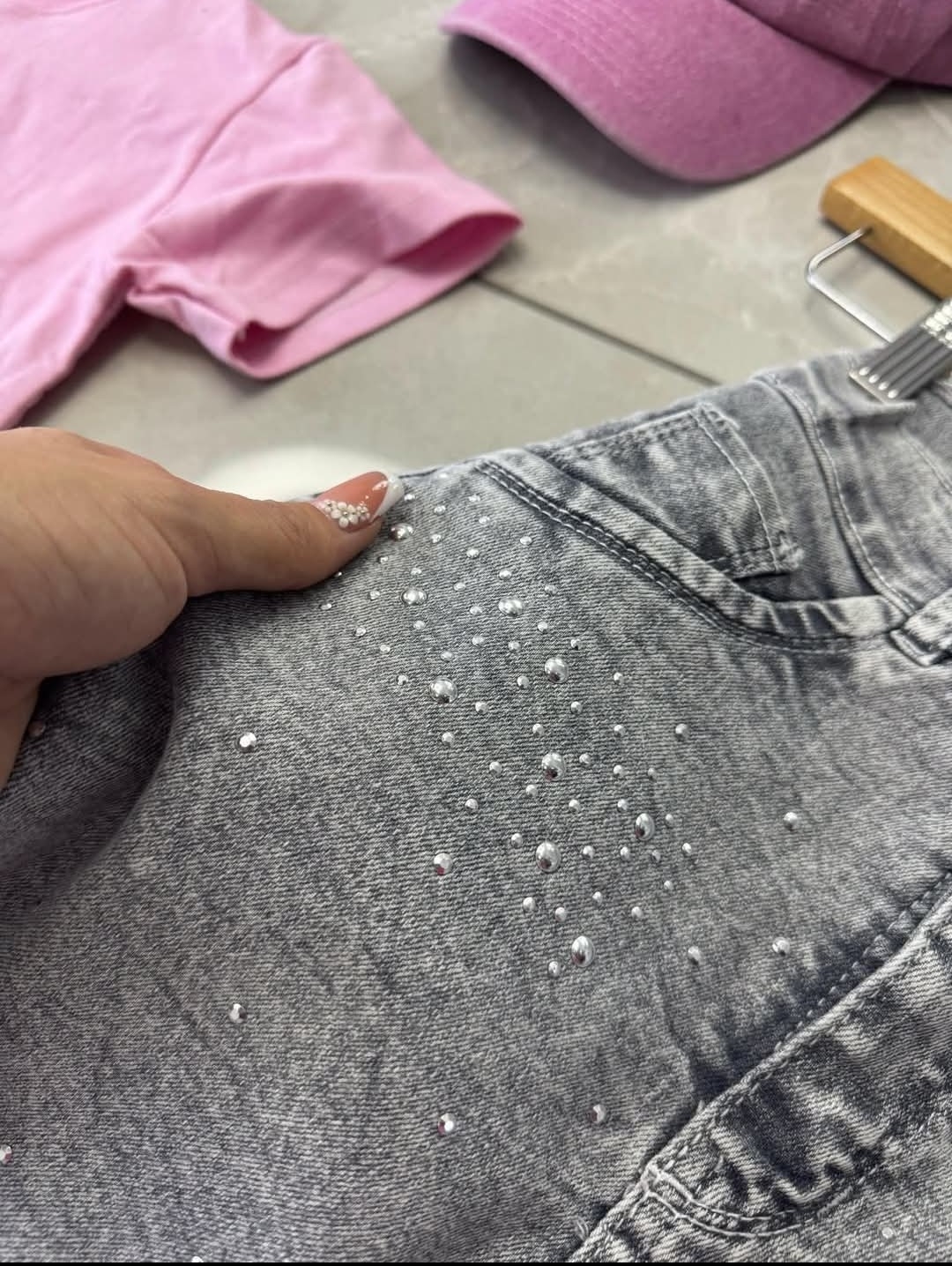 Jeans con Strass - Imagen 4