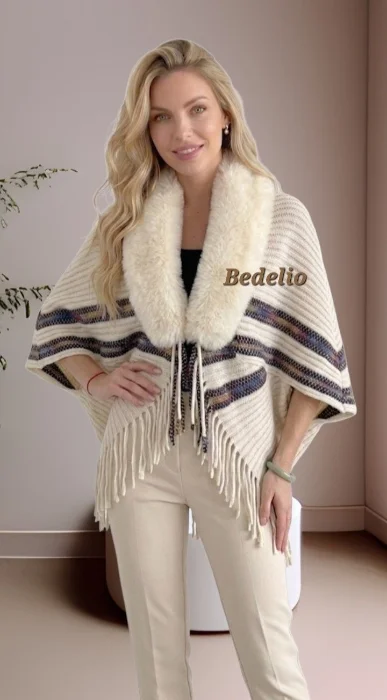 Poncho de Lana Importado