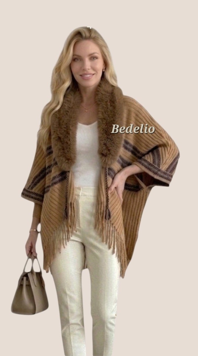 Poncho de Lana Importado - Imagen 2