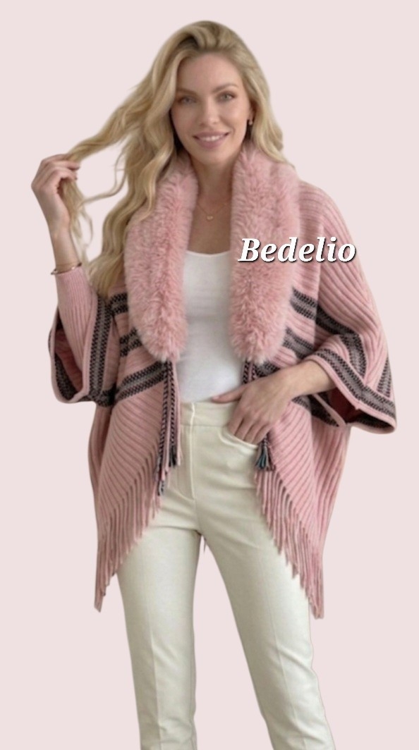 Poncho de Lana Importado - Imagen 3
