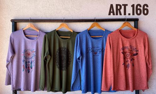 Remera Lanilla  Jaspeado