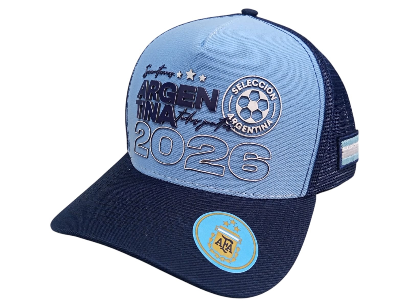 Gorras Afa Argentina Curvas y Planas Premium Mundial.
surtido a Libre Elección 700art - Imagen 5