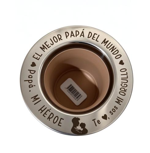 Mate Camionero Pvc y Acero Día del Padre