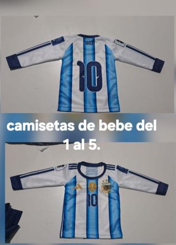 Camiseta Bebe Manga Larga Afa Sublimadas