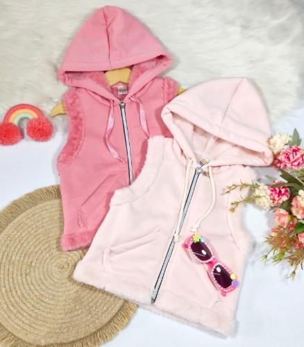 Chaleco Karol Jersey C/piel Beba