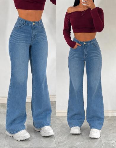 Jeans Wide Leg Celeste
