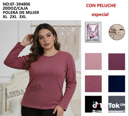 Remeras con Peluche de Invierno