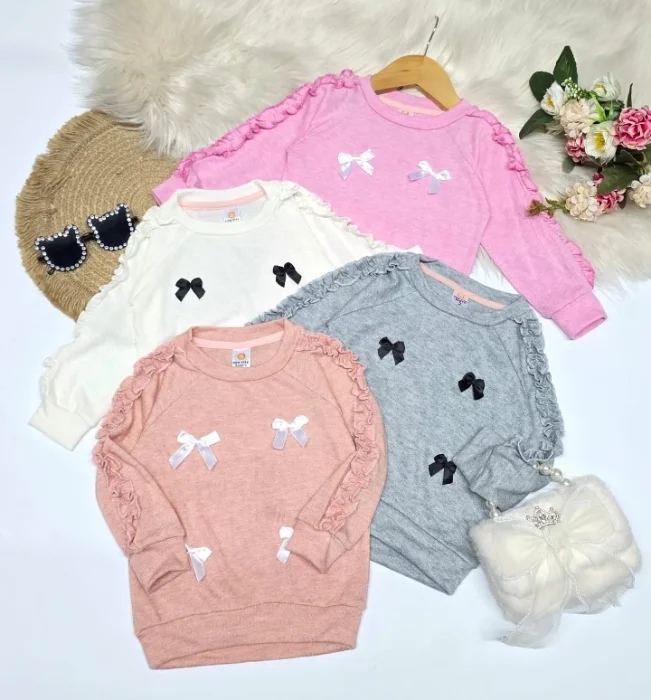 Suéter Moño Lanilla Angora Beb