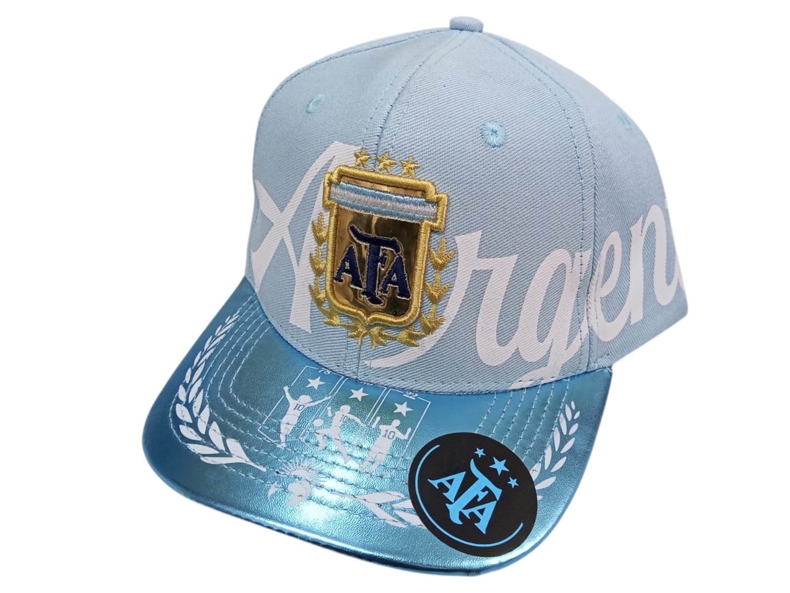 Gorras Afa Argentina Curvas y Planas Premium Mundial Surtido a Libre Elección 700 Art - Imagen 3