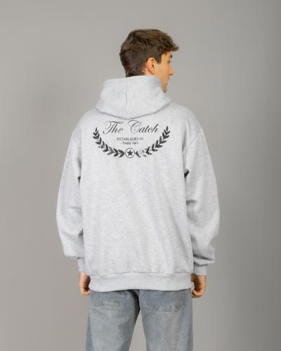Buzo Oversize The Catch Gris Melange