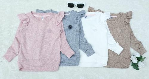 Suéter C/volado Gilrs Angora C/l