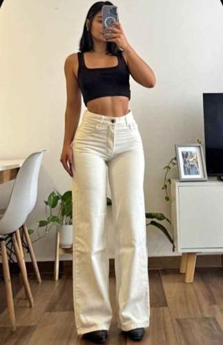 Wide Leg Crema