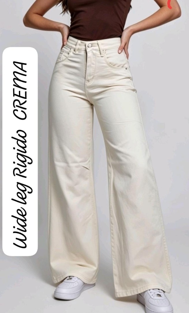 Wide Leg Crema - Imagen 2