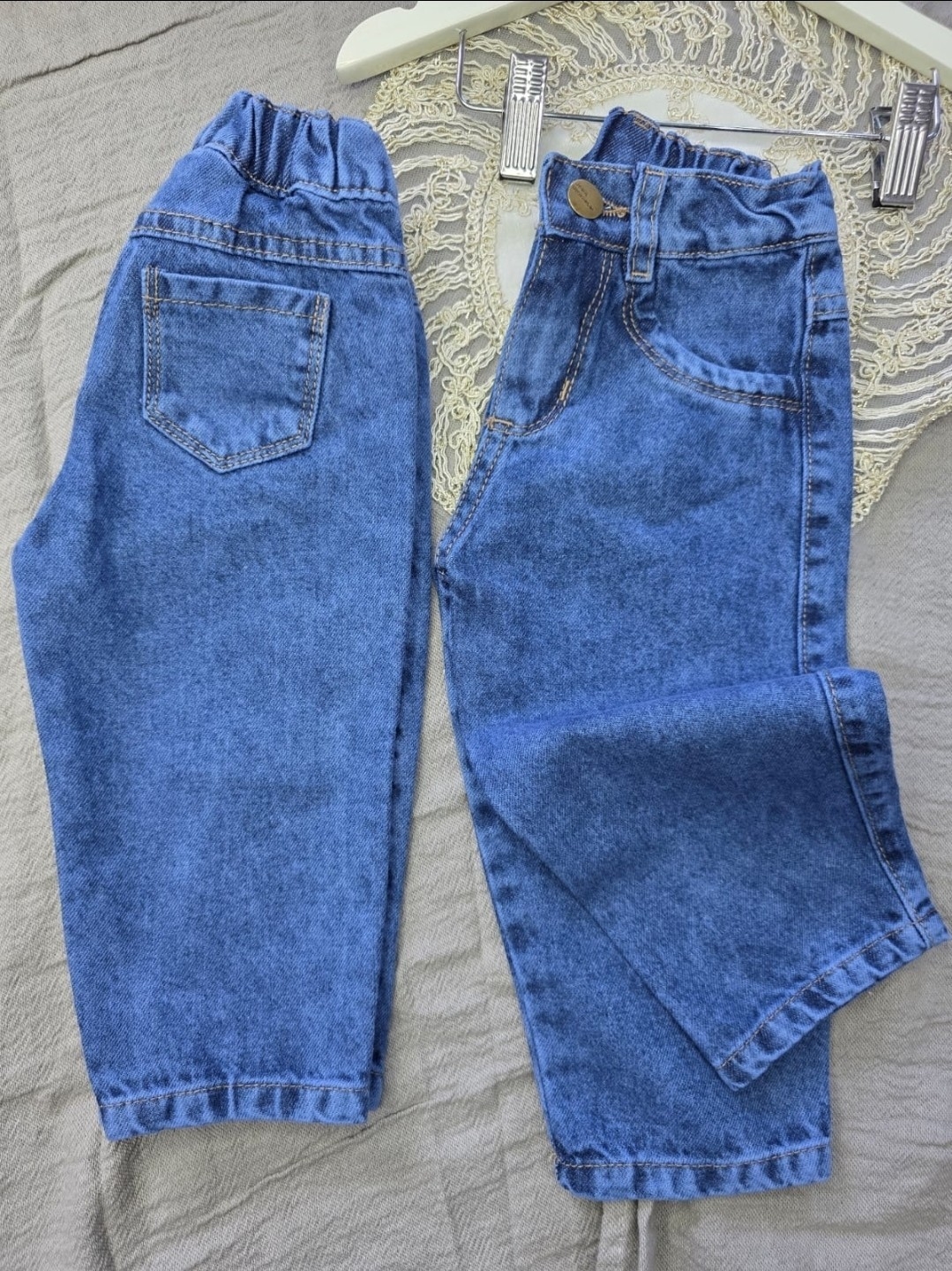 Jean's Baggy Lisos-bebés - Imagen 1