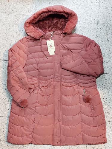 Campera Larga  C/piel T. Esp