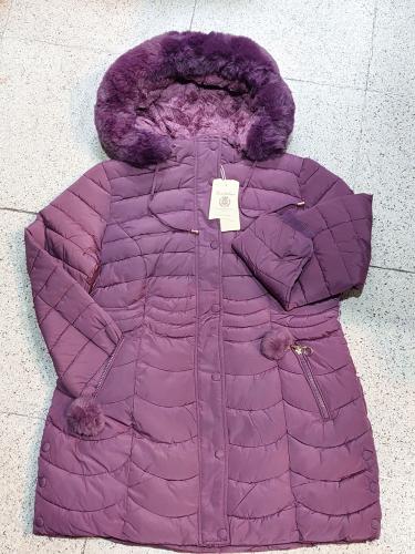 Campera Larga  C/piel T. Esp - Miniatura 3