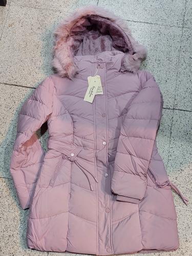 Campera Larga C/piel