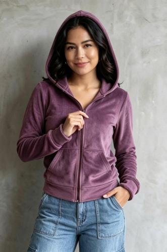 Campera de Plush Bifaz
