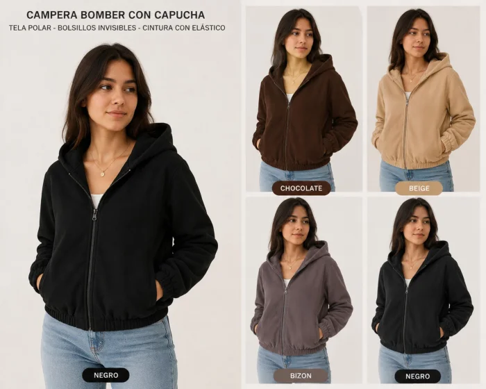 Campera Bomber de Polar
