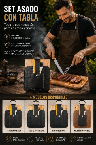 Set Asado con Tabla - Especial Dia del Padre