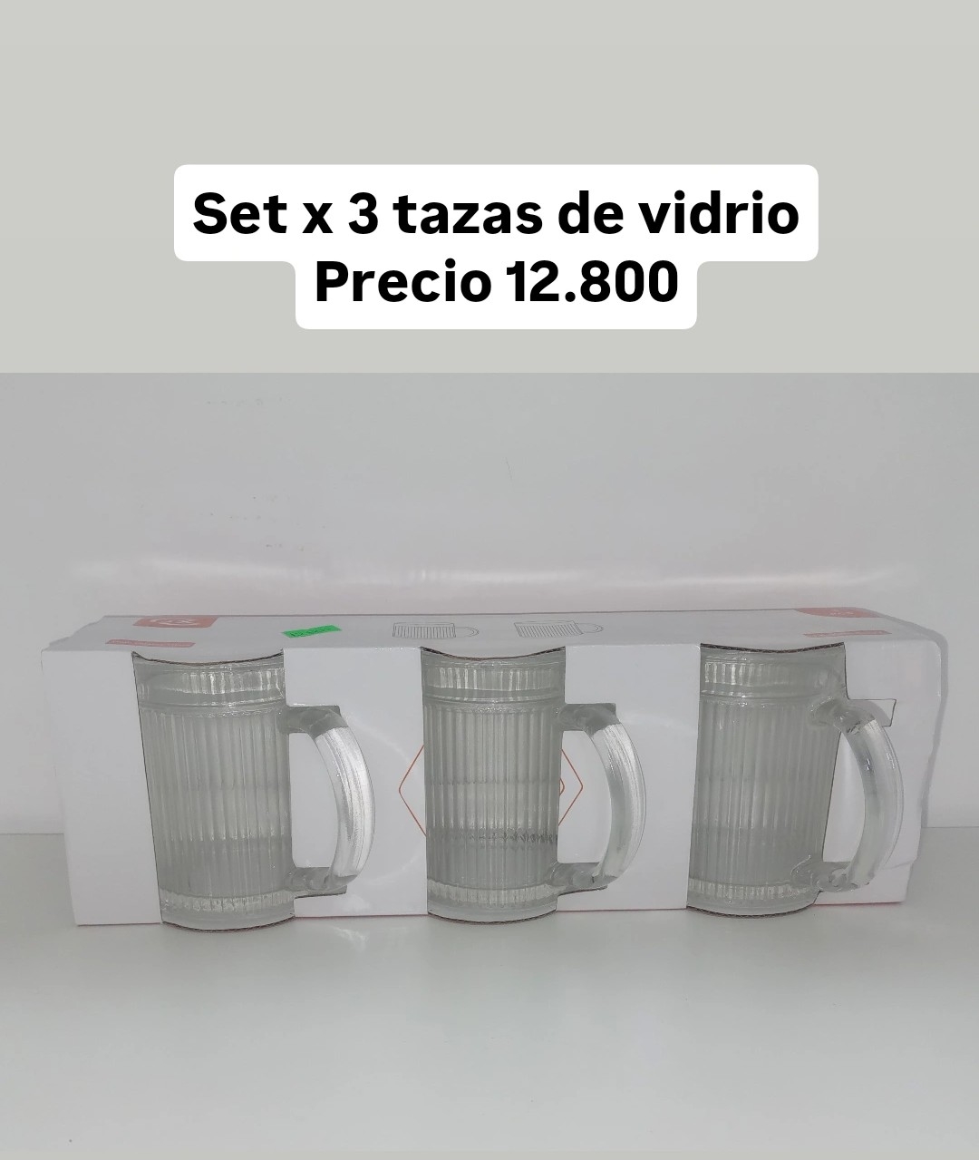 Vaso de Vidrio Nube y Vaso con Tapa Bambu - Imagen 2