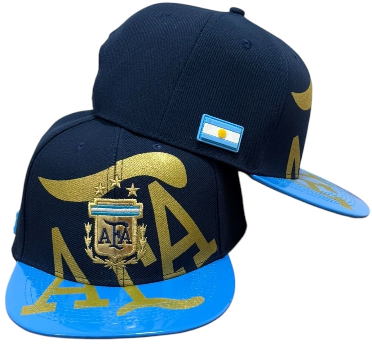 Gorras Afa Argentina Curvas y Planas Premium Mundial Libre Elección en Más de 700arti - Imagen 2