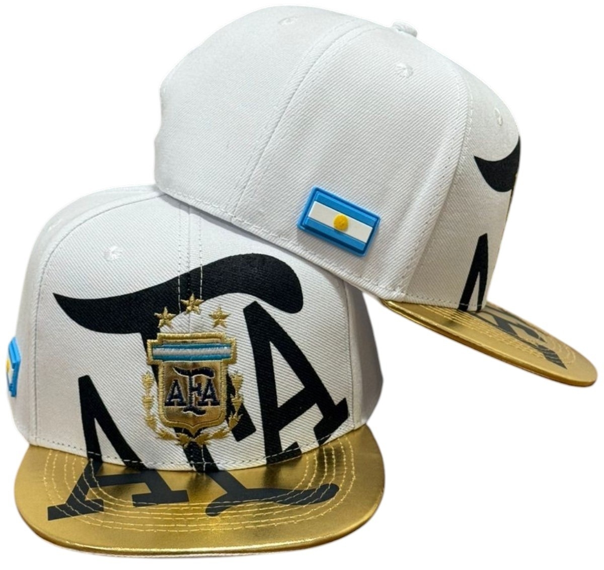 Gorras Afa Argentina Curvas y Planas Premium Mundial Libre Elección en Más de 700arti - Imagen 3