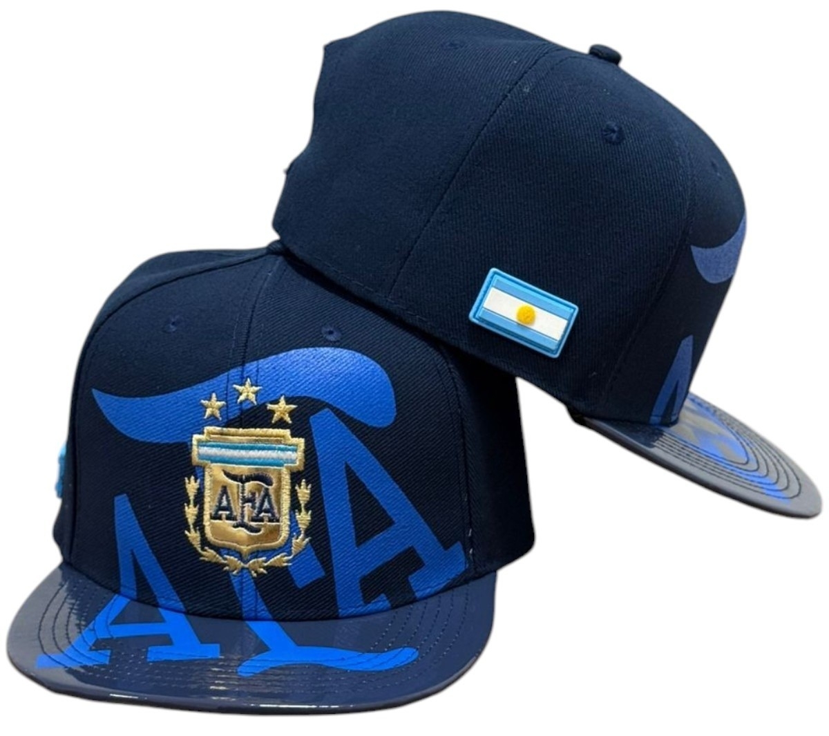 Gorras Afa Argentina Curvas y Planas Premium Mundial Libre Elección en Más de 700arti - Imagen 4