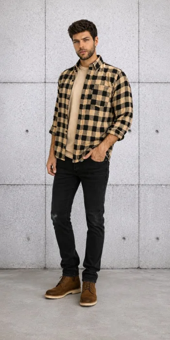 Camisa Leñadora