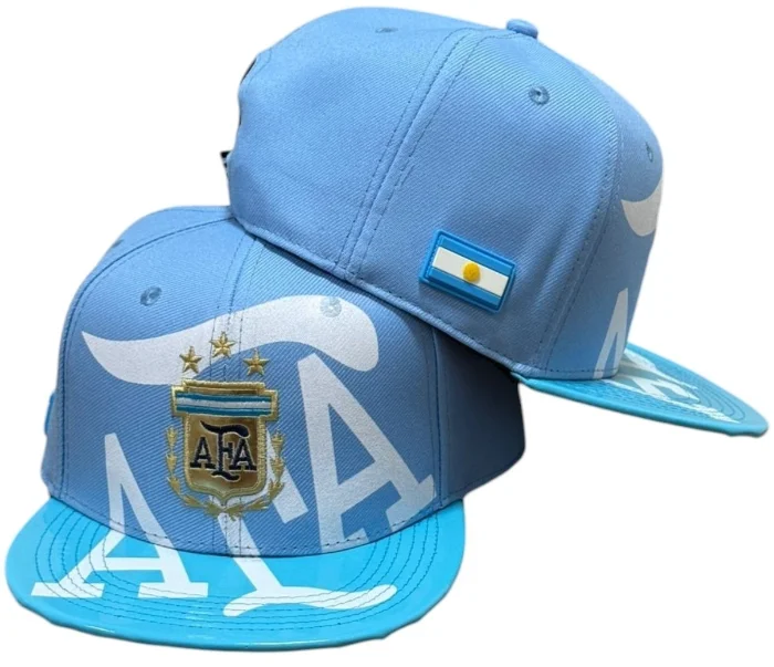 Gorras Afa Argentina Curvas y Planas Premium Mundial.
surtido a Libre Elección 700art