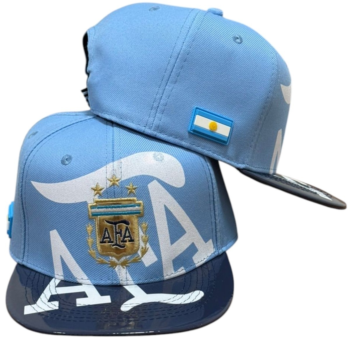 Gorras Afa Argentina Curvas y Planas Premium Mundial.
surtido a Libre Elección 700art - Imagen 2