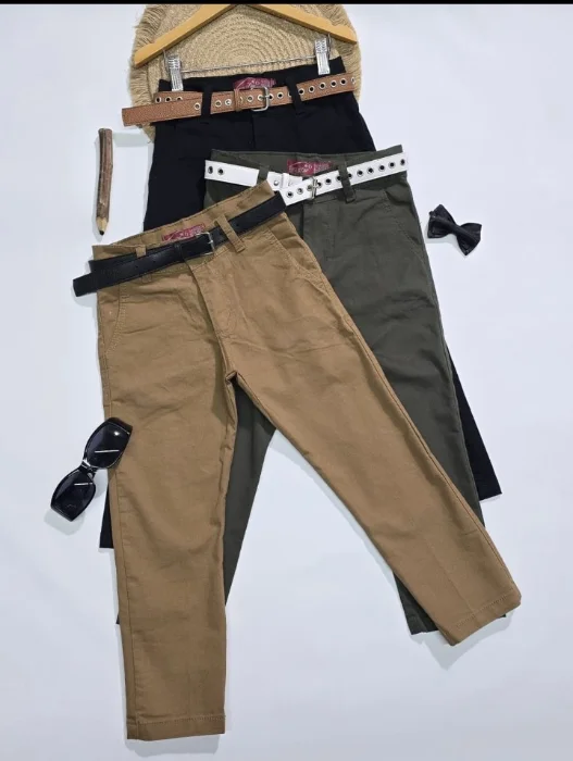 Pantalón Gabardina Semi Elastiz