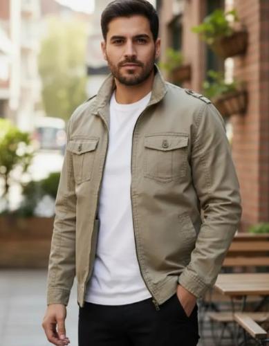 Campera Gabardina Hombre Talles Comunes y Especiales