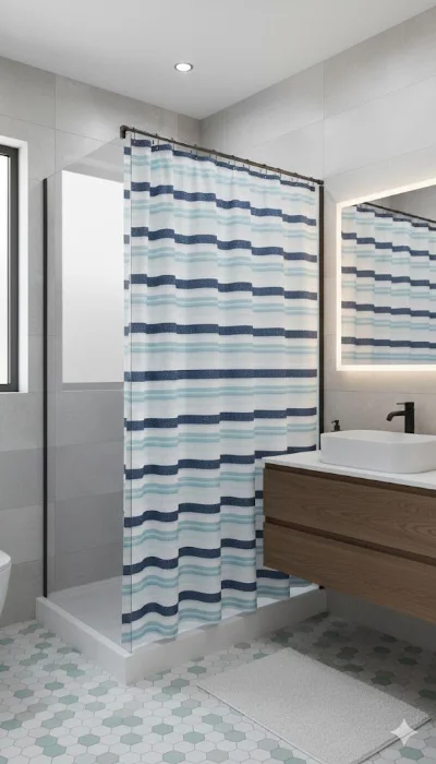 Cortina de Baño Teflonada
