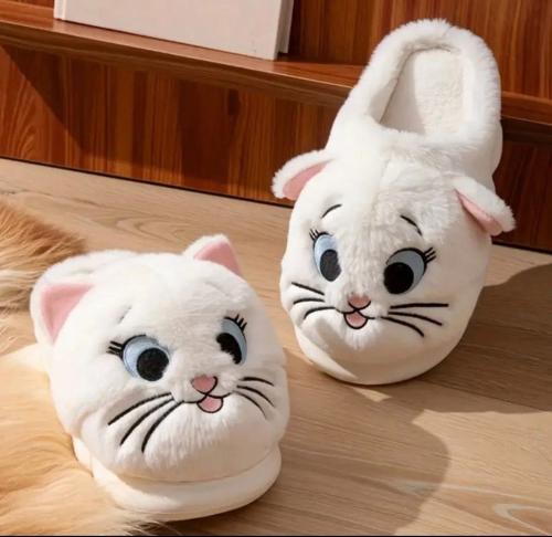Pantuflas de Gatito Dama