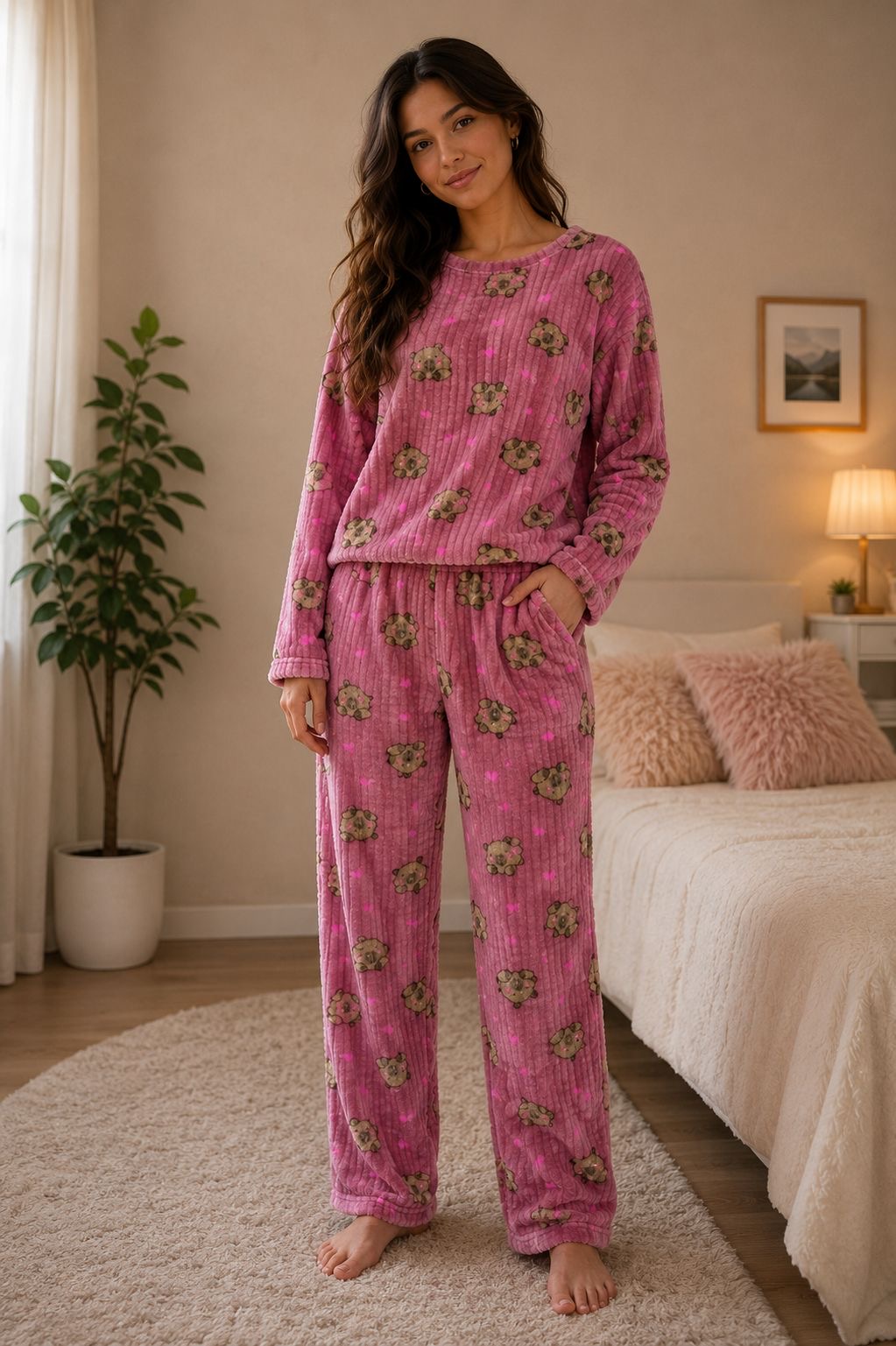 Pijama Plush Acanalado - 494e8e0c-0caf-49a2-9e15-c4b6e36d441c.jpeg
