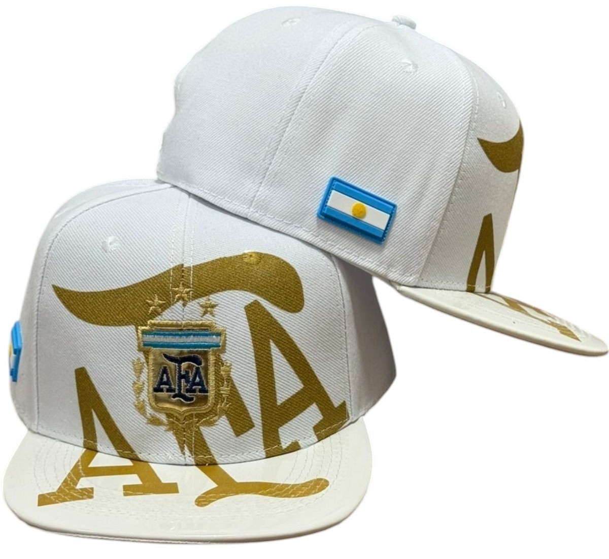 Gorras Afa Argentina Curvas y Planas Premium Mundial.
surtido Libre Elección 700 Artí - Imagen 3