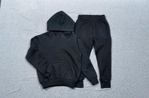 Conjunto Niños  Buzos con Capucha Jogging Chupin con Puños [ Frisas Algodón Peinado ] - Miniatura 2