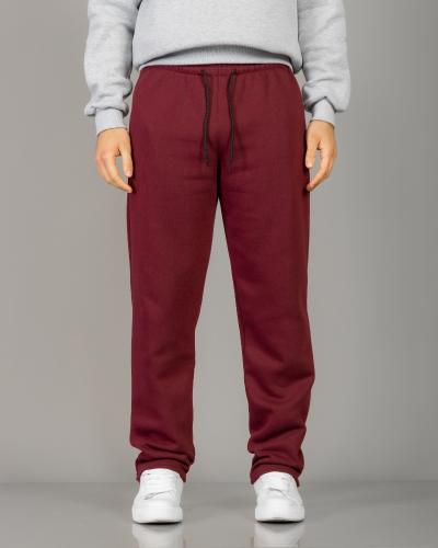 Pantalón Frisa Mom Bordo