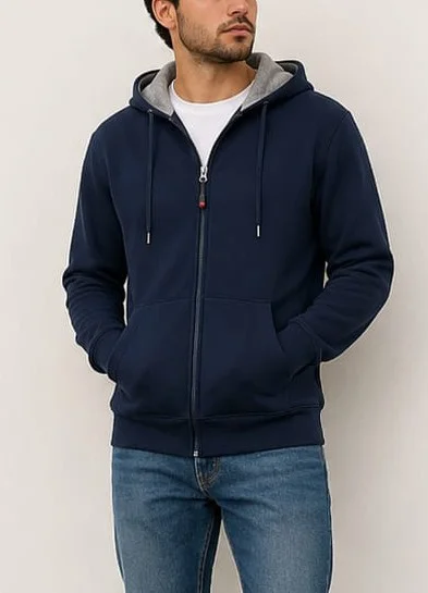 Campera Frisa Clásica Premium (capucha Forrada)
