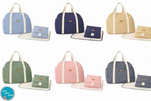Bolso Tussor con Cambiador