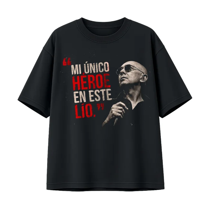 Remera "mi Unico Heroe en Este Lio" Adulto