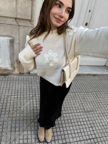 Sweater Daisy Flores