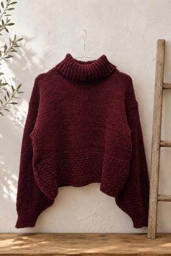Sweater Polera Frisado