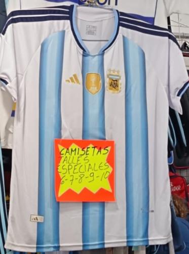 Camisetas Argentina Talle Especial