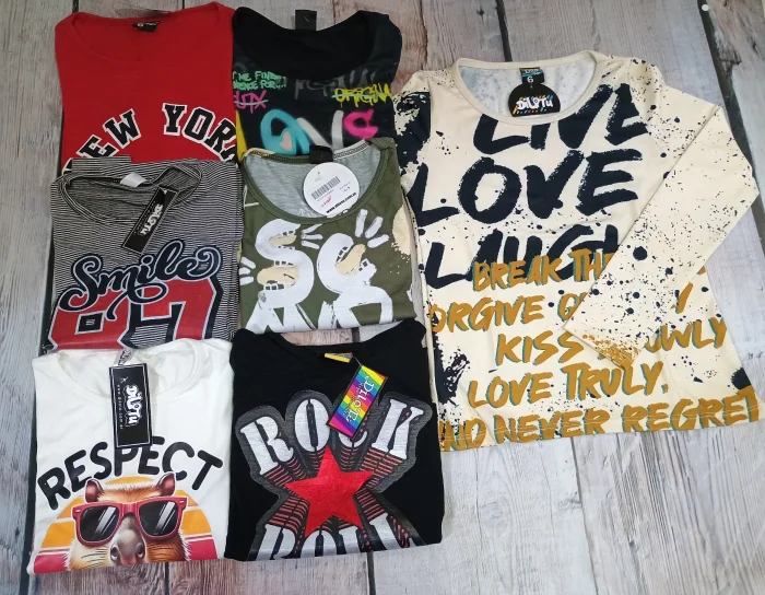 Remera M/l Nena X 3 Unidades