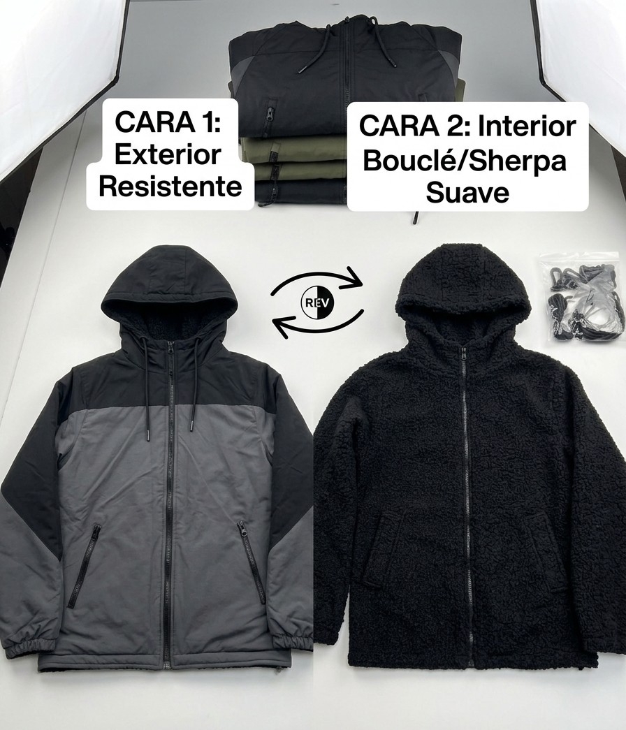 Campera Reversible Doble Cara - Imagen 1
